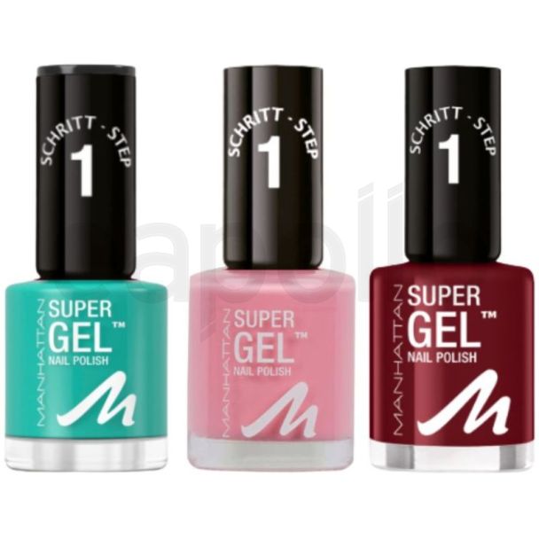 Manhattan Super Gel Nail Polish - Assorted 