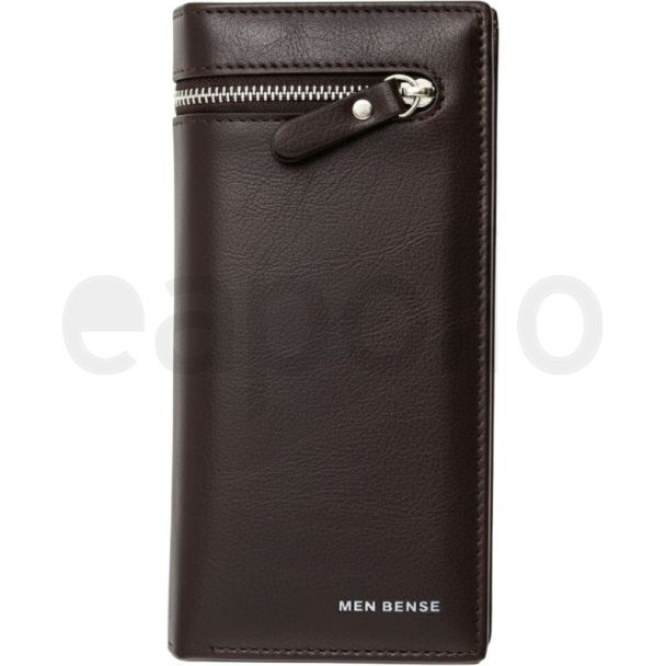 Menbense Ladies Foldable Purse - Dark Brown 