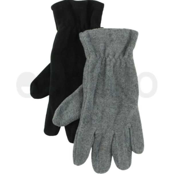 Men's Fleece Gloves - Assorted Colours 