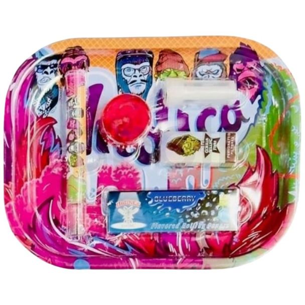Mini Travel Kit Smoking Gift Set - Indica Gorilla