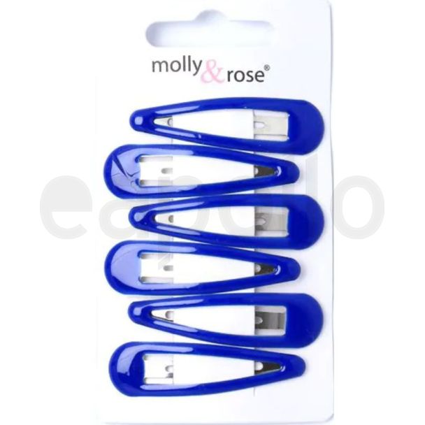 6pcs Royal Blue Epoxy Sleepies - 5cm
