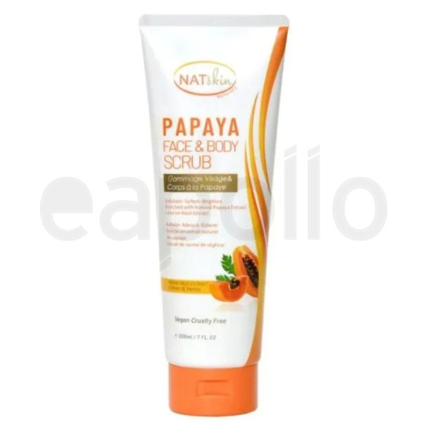 Natskin Papaya Face & Body Scrub 200ml