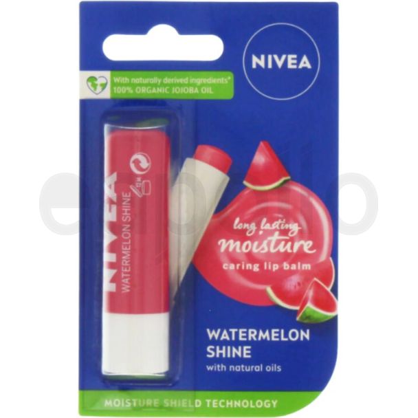 Nivea Long Lasting Moisture Caring Lip Balm - Watermelon Shine