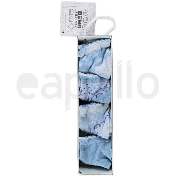 Nursery Time Baby Socks (4 Pack) 