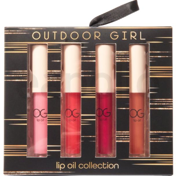 Outdoor Girl Lip Oil Collection 4pcs Gift Set 