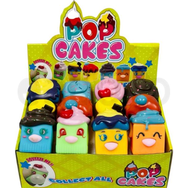Pop Cakes  Squeeze Toys - Assorted 