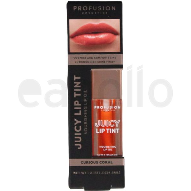 Profusion Juicy Lip Tint Nourishing Lip Oil - Curious Coral