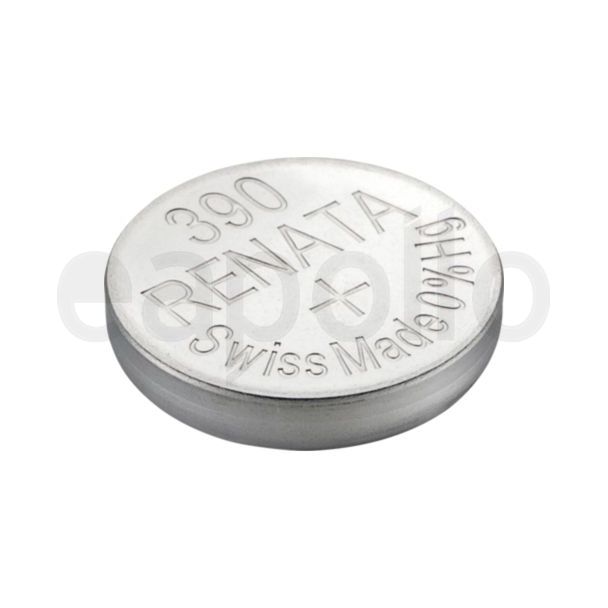 Renata 390 Silver Oxide Watch Battery - 1.55v