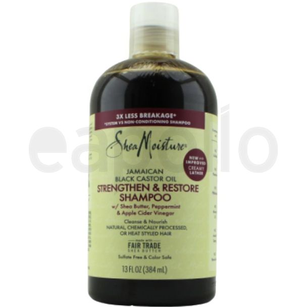 Shea Moisture Jamaican Black Castor Oil Strengthen & Restore Shampoo - 384ml