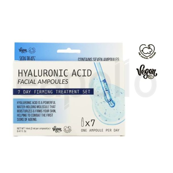 Skin Treats Facial Ampoules 7 Day Treatment Set -  Hyaluronic Acid 