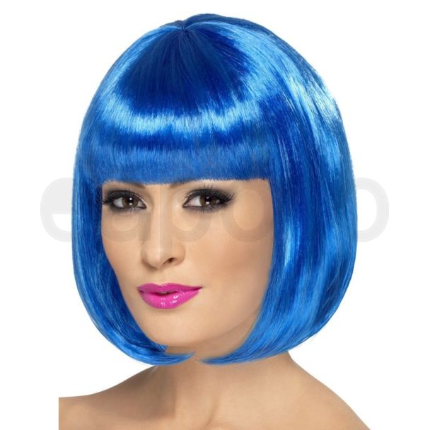 Smiffys Partyrama Party Wig - Blue
