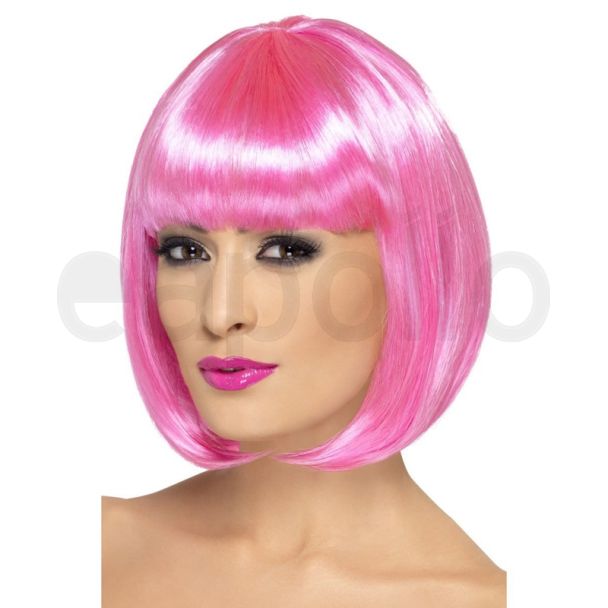 Smiffys Partyrama Party Wig - Pink