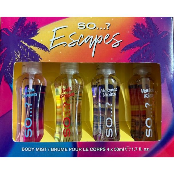 So ...? Escapes Body Mist Gift Set