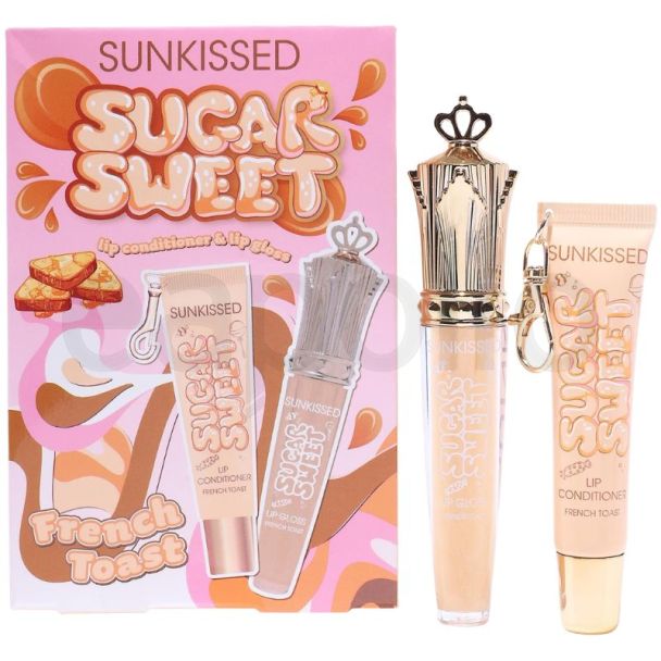 Sunkissed Sugar Sweet Lip Conditioner & Gloss Set - French Toast