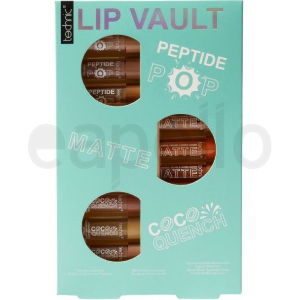 Technic Lip Vault 9pcs Lip Gloss Gift Set 