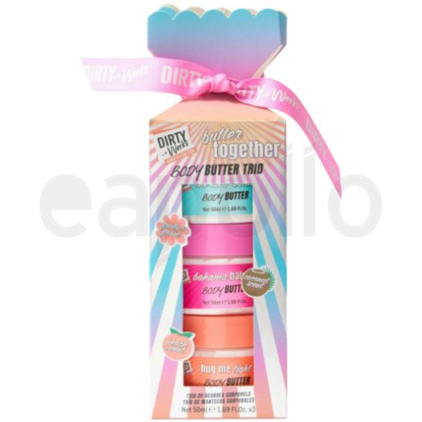 Dirty Works Butter Together Body Butter Trio Gift Set