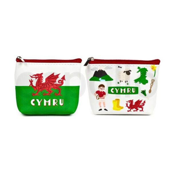 Welsh Dragon Wales Souvenir PVC Purse
