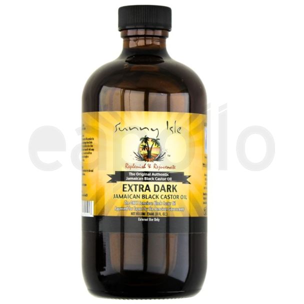 Sunny Isle Extra Dark Jamaican Black Castor Oil- 236ml (8 fl oz)