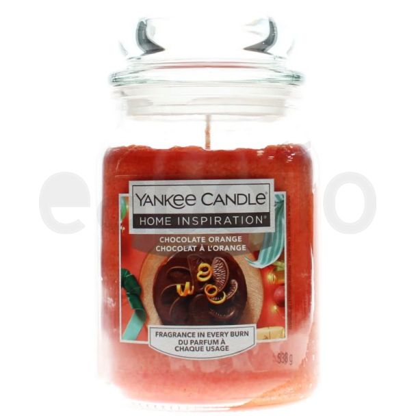 Yankee Chocolate Orange Scented Jar Candle - 538g
