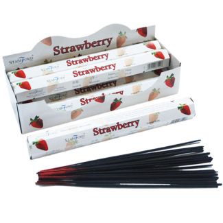 Wholesale Stamford Hex Incense Sticks - Strawberry