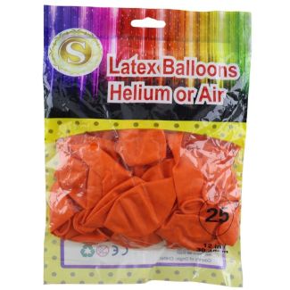 12" Latex Orange Balloons