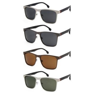 Unisex Metallic Wayfarer Sunglasses - Assorted