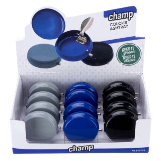 Wholesale Metal Pocket Ashtray In Classic Colours 