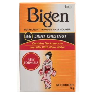 Wholesale Bigen Permanent Powder Hair Colour - Light Chestnut (46)