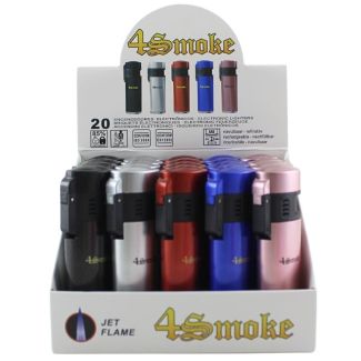 4Smk Electronic Jet Flame Lighters 