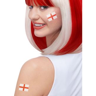 6pcs England Flag Tattoo Sticker (2.5x4cm)