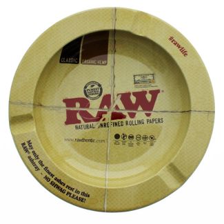 RAW Classic Round Metal Ashtray - 14cm