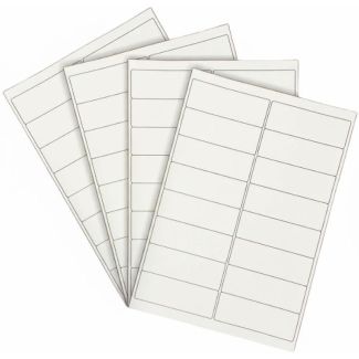 A4 Laser Address Labels – 16 Labels Per Sheet (100 x 34mm), Pack of 100 Sheets
