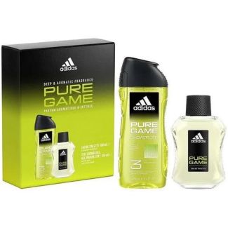 Adidas Deep & Aromatic Fragrance Pure Game 2pcs Gift Set 