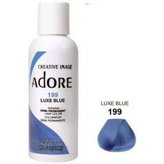 Adore Semi-Permanent Hair Dye 118ml - Luxe Blue (199)
