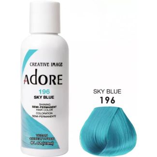 Adore Semi-Permanent Hair Dye 118ml - Ocean Blue (176)