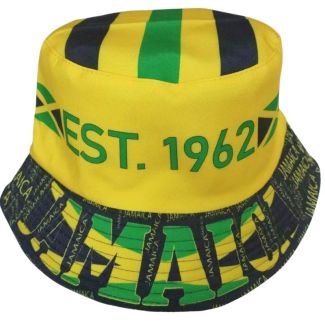 Adult Bucket Hat with Jamaica Independence 1962 Design