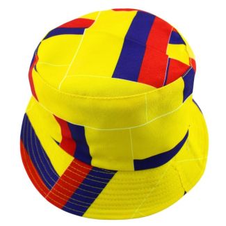 Adults Columbia Flag Design Bucket Hat 