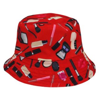 Adults Reversible Cosmetic Design Bucket Hat 