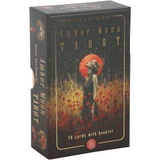 Amber Moon Tarot Card Deck with Guidebook by Hepie Bartkowski