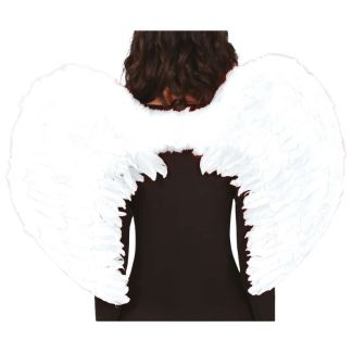Angel Feather Wings - White (80x55 cm)