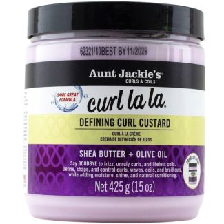 Aunt Jackie's Curl La La Defining Curl Custard (15oz) (BB-11/29)