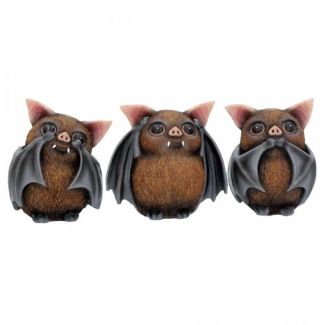 Wholesale Three Wise Bats 8.5cm