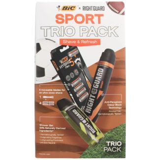 Bic & Right Guard Sport Trio Pack Men's Gift Set