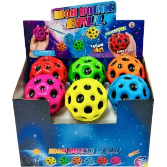 Big High Bounce Ball - Assorted Colours  (8.5 Dia.)