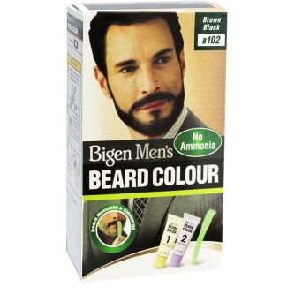 Wholesale Bigen Men's Beard Colour - Brown Black (B102)