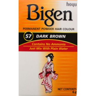 Bigen Permanent Powder Hair Colour - Dark Brown (57)