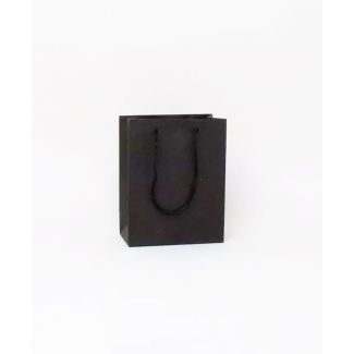 Wholesale Black Kraft Paper Gift Bag 