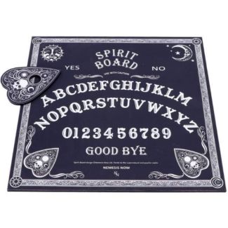 Black and White Spirit Board with Planchette – 38.5cm