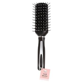 Black Vented Hair Brush - 7cm x 25cm