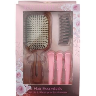 Royal Cosmetics 5pcs Boutique Hair Brush Gift Set - 8cm x 23cm